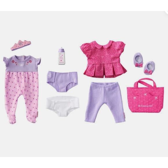 American Girl Doll Bitty Baby BB1 Gift Set African American New in Box - Picture 9 of 12